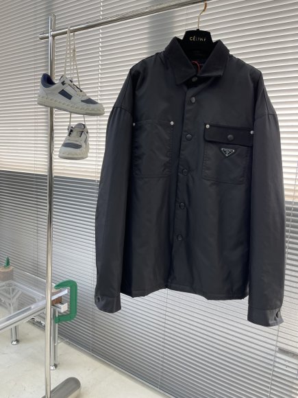Prada - Мужская куртка рубашка ветровка TJ_1912PR2 Prada - Мужская куртка рубашка ветровка TJ_1912PR2