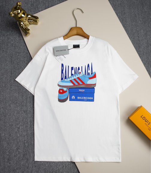 Balenciaga - Мужская футболка майка DZ_2706BA12 Balenciaga - Мужская футболка майка DZ_2706BA12