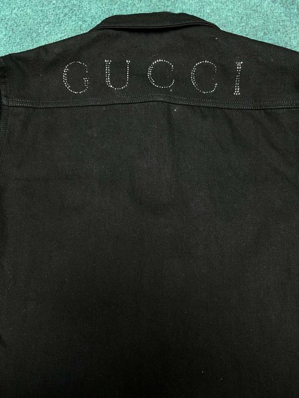 Gucci - Мужская джинсовая куртка ветровка TI_1002GU10 Gucci - Мужская джинсовая куртка ветровка TI_1002GU10