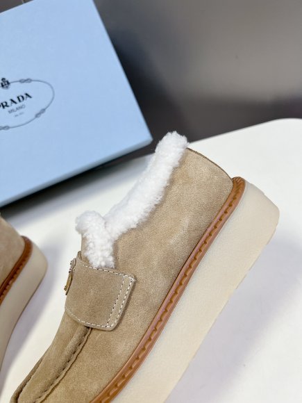 Prada - Женские ботинки мокасины ST3_0410PR9
