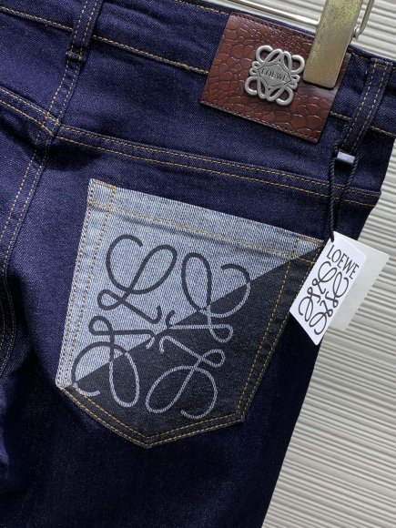 Loewe - Мужские штаны джинсы TI_2908LO3 Loewe - Мужские штаны джинсы TI_2908LO3