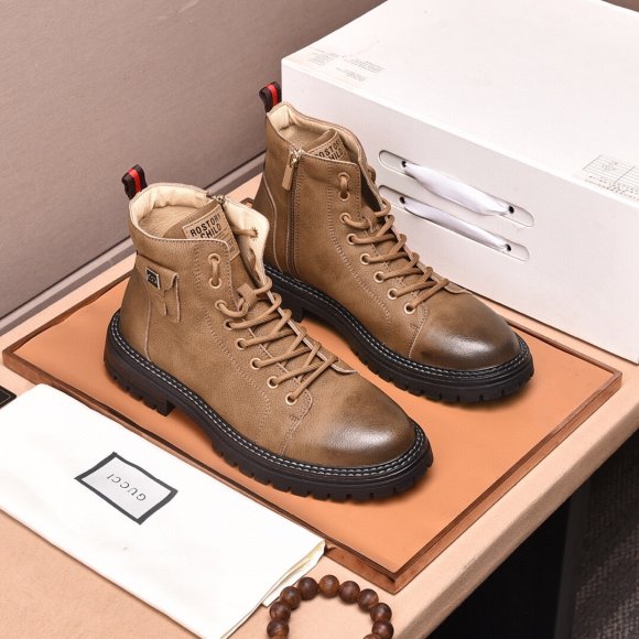 Gucci - Мужские ботинки берцы GTL_1210GU1 Gucci - Мужские ботинки берцы GTL_1210GU1