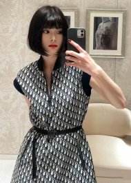 Dior - Женское платье 3D_2007DI2 Dior - Женское платье 3D_2007DI2