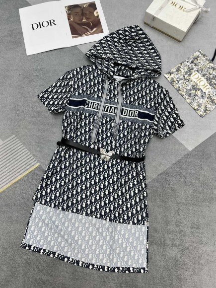 Dior - Женское туника платье 3D_2007DI3