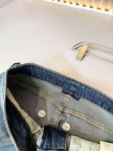 Louis Vuitton - Мужские штаны джинсы DF_0208LV1 Louis Vuitton - Мужские штаны джинсы DF_0208LV1