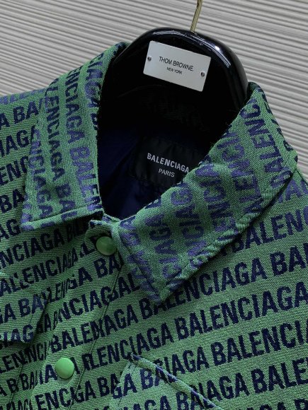 Balenciaga - Мужская куртка ветровка рубашка TI_2908BA6
