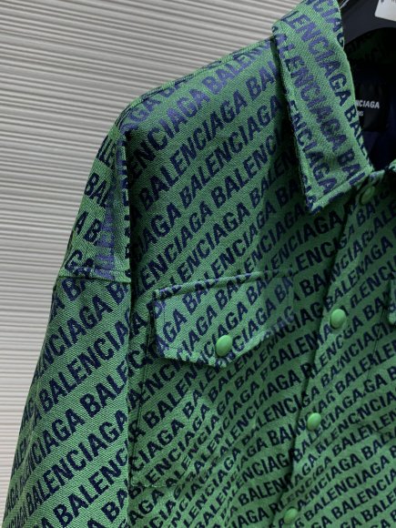 Balenciaga - Мужская куртка ветровка рубашка TI_2908BA6