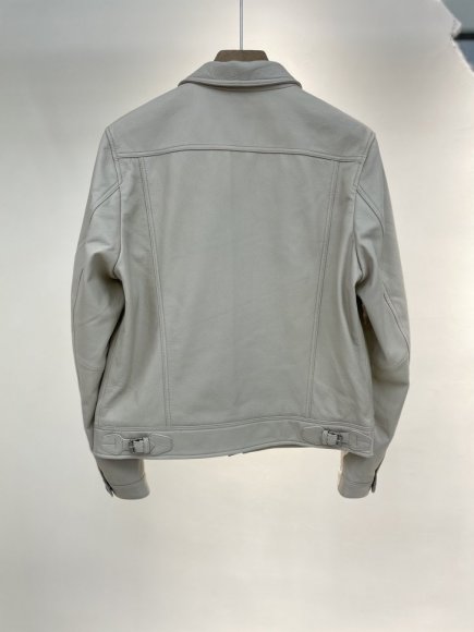 Tom Ford 2022 Мужская кожаная куртка ML_1408TF1 Tom Ford 2022 Мужская кожаная куртка ML_1408TF1