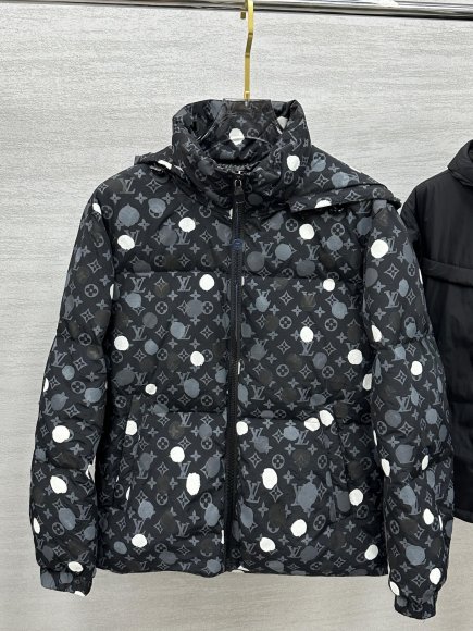 Louis Vuitton & Yayoi Kusama Painted Dots - Мужская куртка пуховик DZ_1210LV1