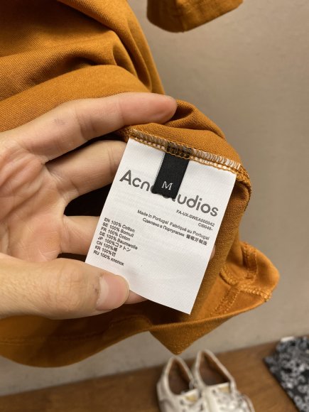 Acne Studios - Мужская футболка майка DZ_0603AC8 Acne Studios - Мужская футболка майка DZ_0603AC8