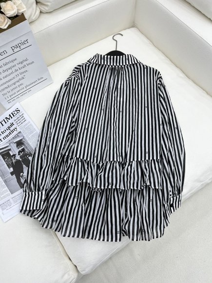 Chanel - Женская рубашка туника платье 3D_2007CH6