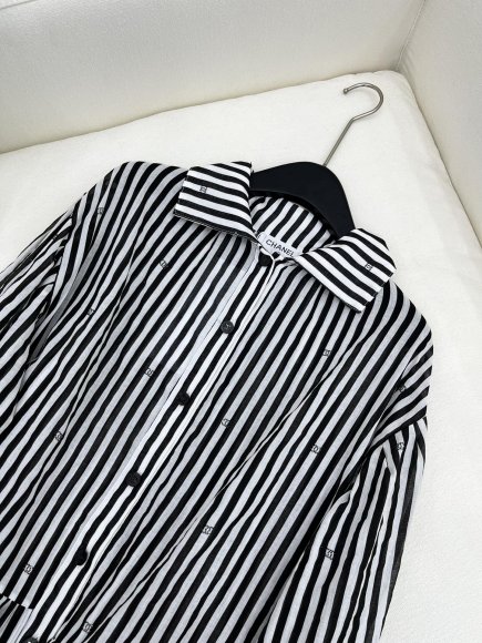 Chanel - Женская рубашка туника платье 3D_2007CH6