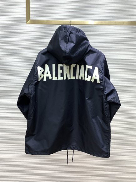 Balenciaga Tape Type - Мужская куртка ветровка TI_2908BA8