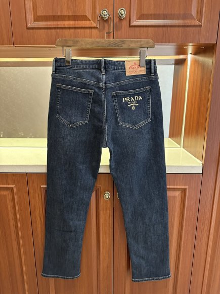 Prada - Мужские утепленные штаны джинсы MI_1911PR5