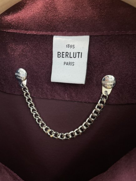 Berluti 2022 Мужская кожаная куртка ML_1408BL3