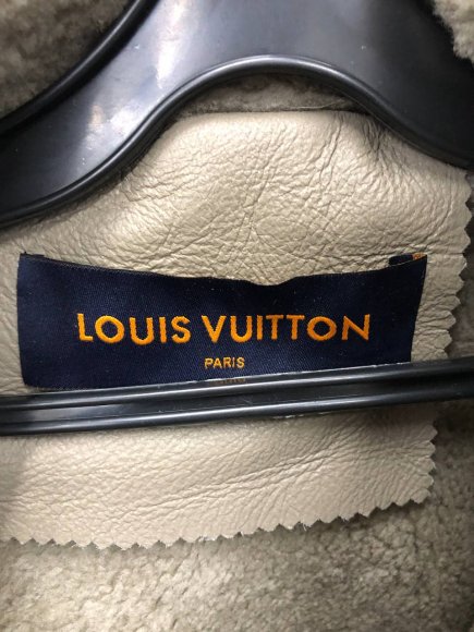 Louis Vuitton Мужская кожаная куртка косуха жилет S3D_0302LV1