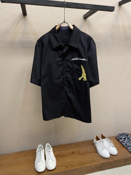 Louis Vuitton - Мужская рубашка DZ_2203LV6 Louis Vuitton - Мужская рубашка DZ_2203LV6