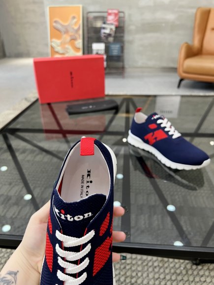 Kiton - Мужские кроссовки кеды RU_0304KI7 Kiton - Мужские кроссовки кеды RU_0304KI7