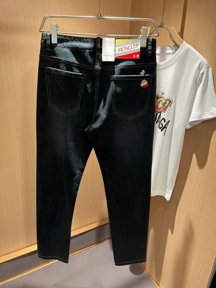 Moncler - Мужские штаны джинсы DF_0208MO6 Moncler - Мужские штаны джинсы DF_0208MO6