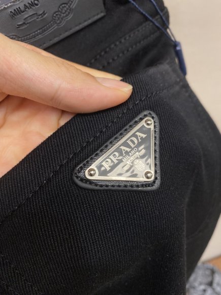 Prada - Мужские утепленные штаны джинсы DZ_0312PR7 Prada - Мужские утепленные штаны джинсы DZ_0312PR7