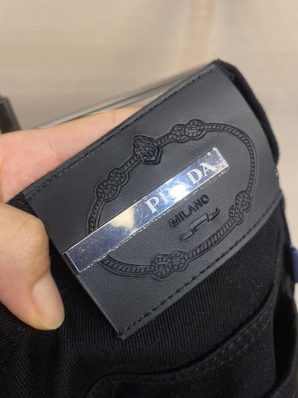 Prada - Мужские утепленные штаны джинсы DZ_0312PR7 Prada - Мужские утепленные штаны джинсы DZ_0312PR7