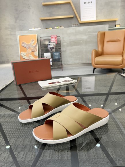 Loro Piana - Мужские шлепанцы сандалии RU_0304LP8 Loro Piana - Мужские шлепанцы сандалии RU_0304LP8