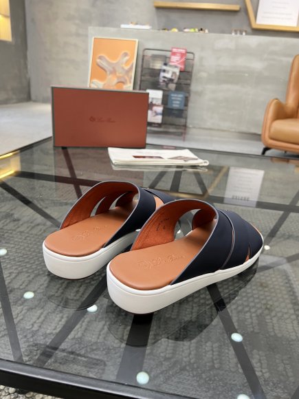 Loro Piana - Мужские шлепанцы сандалии RU_0304LP8