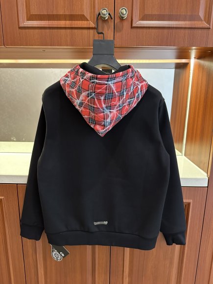 Chrome Hearts - Мужская утепленная кофта худи MI_1911CH9