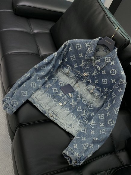 Louis Vuitton - Мужская джинсовая рубашка куртка TI_1302LV1