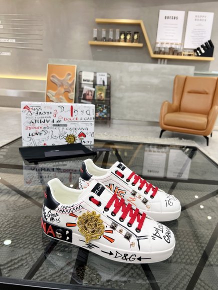 Dolce Gabbana - Мужские кроссовки RU_1905DG1 Dolce Gabbana - Мужские кроссовки RU_1905DG1