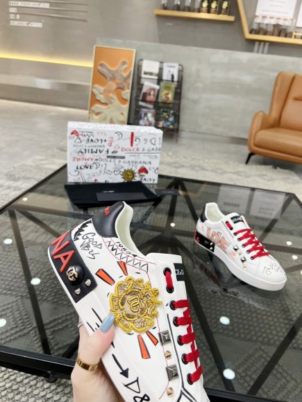 Dolce Gabbana - Мужские кроссовки RU_1905DG1 Dolce Gabbana - Мужские кроссовки RU_1905DG1