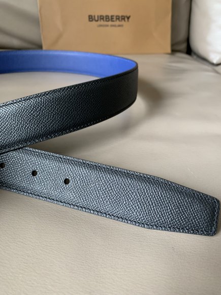 Burberry Мужской двусторонний ремень 3.4см. RE_1202BU2 Burberry Мужской двусторонний ремень 3.4см. RE_1202BU2