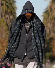 Balenciaga - Мужская кофта толстовка с шарфом TJ_2310BA9