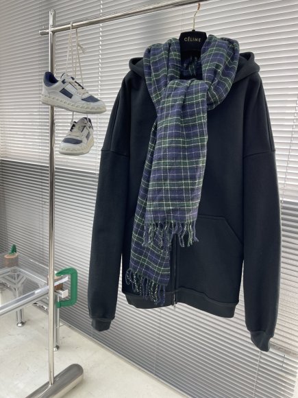 Balenciaga - Мужская кофта толстовка с шарфом TJ_2310BA9