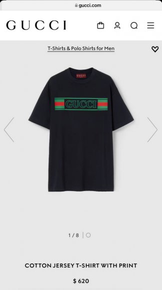 Gucci - Мужская футболка майка TI_1302LV10