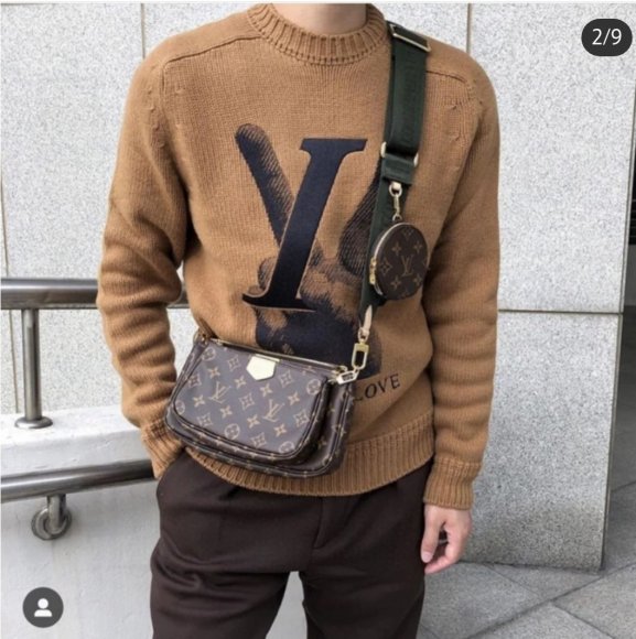 Louis Vuitton Multi Pochette Мужская сумка мессенджер LG_0902LV1