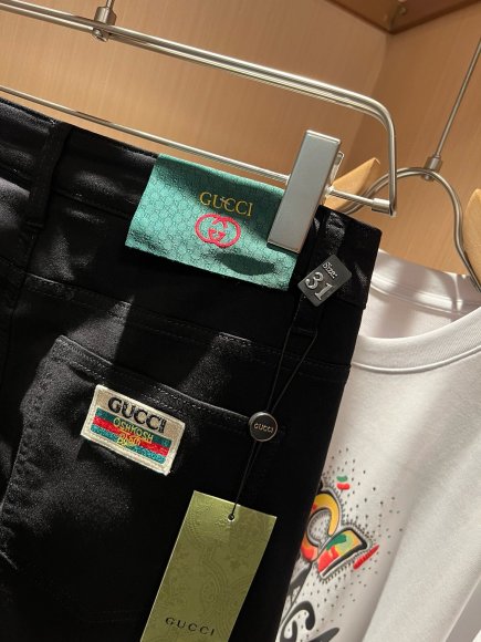 Gucci - Мужские штаны джинсы DF_0208GU11