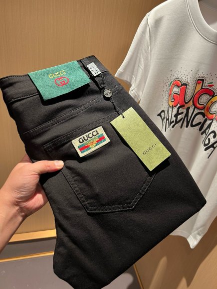 Gucci - Мужские штаны джинсы DF_0208GU11