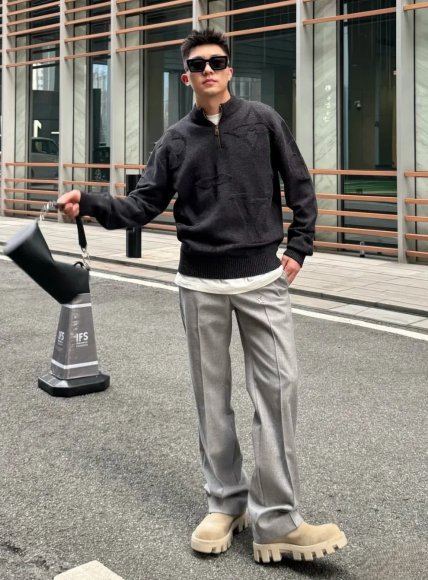 Louis Vuitton - Мужская шерстяная кофта свитер DZ_0810LV2