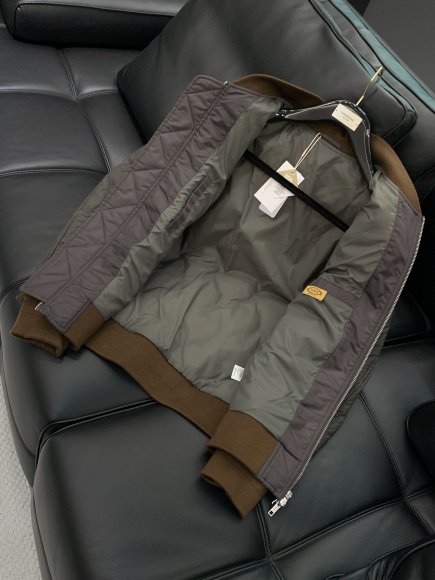 Tods - Мужская стеганая куртка бомбер TI_2612TO4