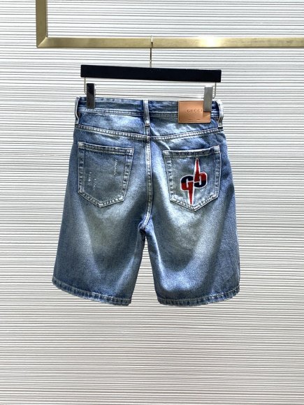 Gucci - Мужские джинсовые шорты TI_0605GU10