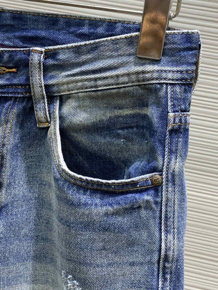 Gucci - Мужские джинсовые шорты TI_0605GU10