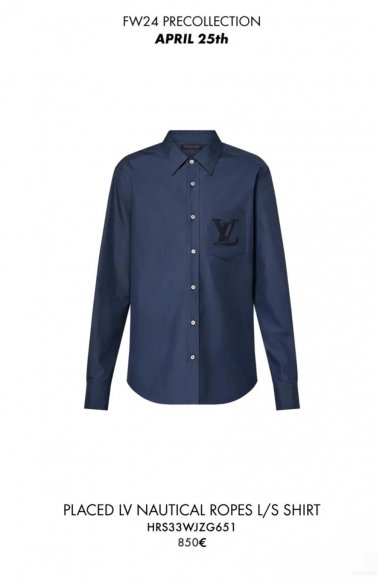 Louis Vuitton - Мужская рубашка TJ_1608LV9 Louis Vuitton - Мужская рубашка TJ_1608LV9