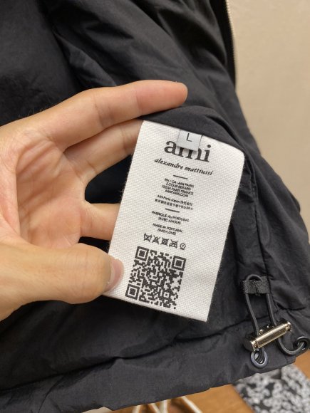 Ami - Мужской жилет пуховик DZ_0810AM3