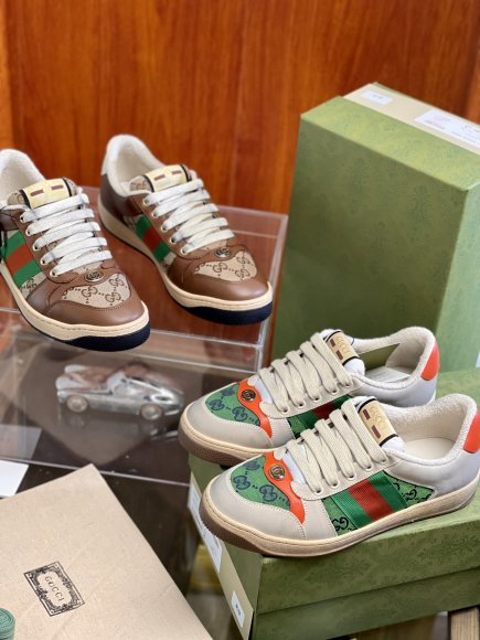   Gucci Screener Женские кеды R_0202GU4