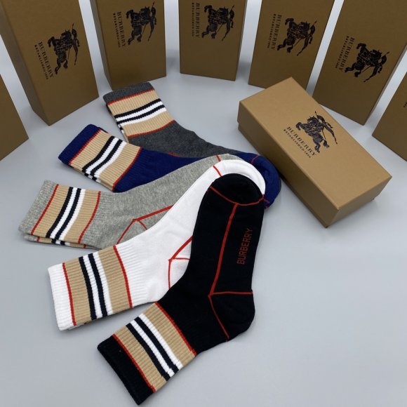 Burberry носки комплект 5 пар AC_0502BU10 Burberry носки комплект 5 пар AC_0502BU10