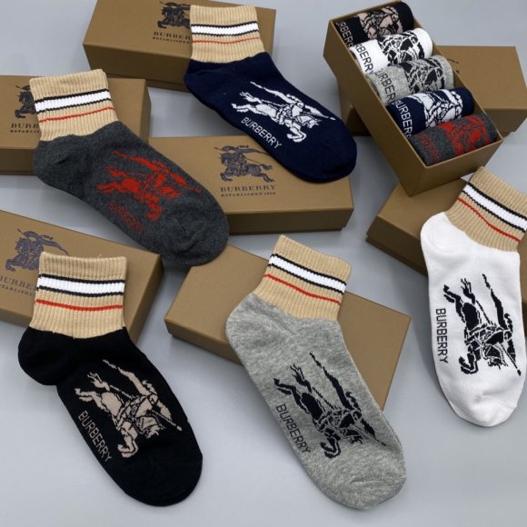 Burberry носки комплект 5 пар AC_0502BU10 Burberry носки комплект 5 пар AC_0502BU10