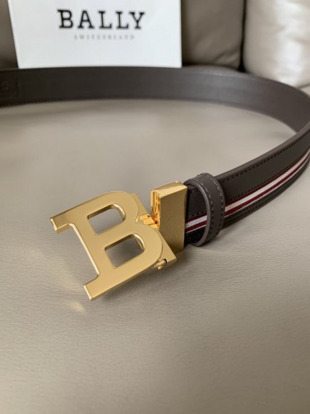 Bally Мужской двусторонний ремень 3.4см. RE_1202BA3 Bally Мужской двусторонний ремень 3.4см. RE_1202BA3