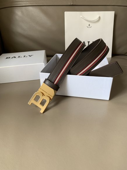 Bally Мужской двусторонний ремень 3.4см. RE_1202BA3 Bally Мужской двусторонний ремень 3.4см. RE_1202BA3