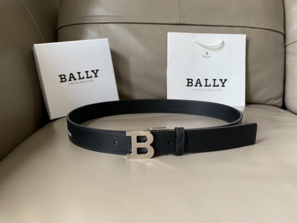 Bally Мужской двусторонний ремень 3.4см. RE_1202BA3 Bally Мужской двусторонний ремень 3.4см. RE_1202BA3